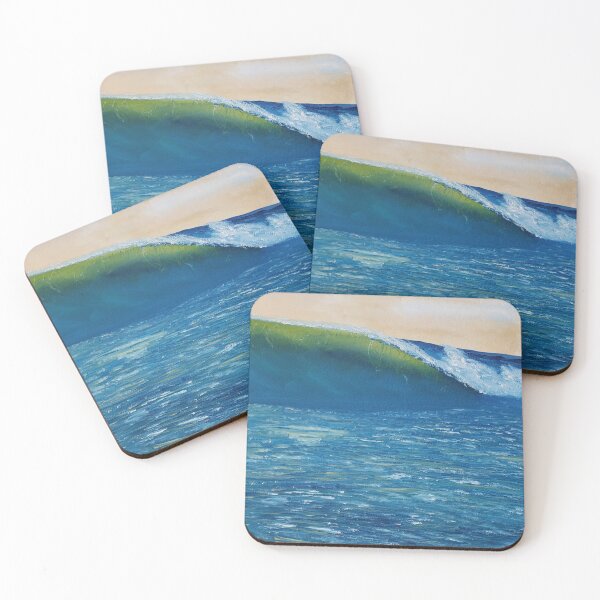 Item preview, Billow in the sea oil painting by tabitha kremesec designed and sold by Tabitha Kremesec.
