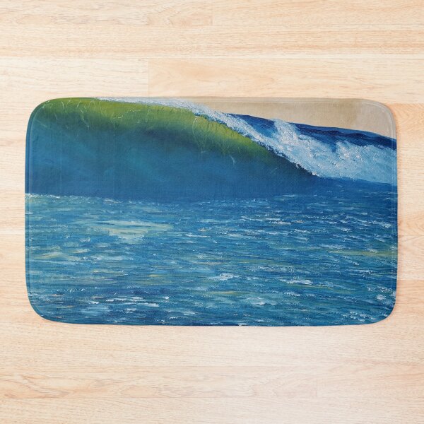 Item preview, Billow in the sea oil painting by tabitha kremesec designed and sold by Tabitha Kremesec.