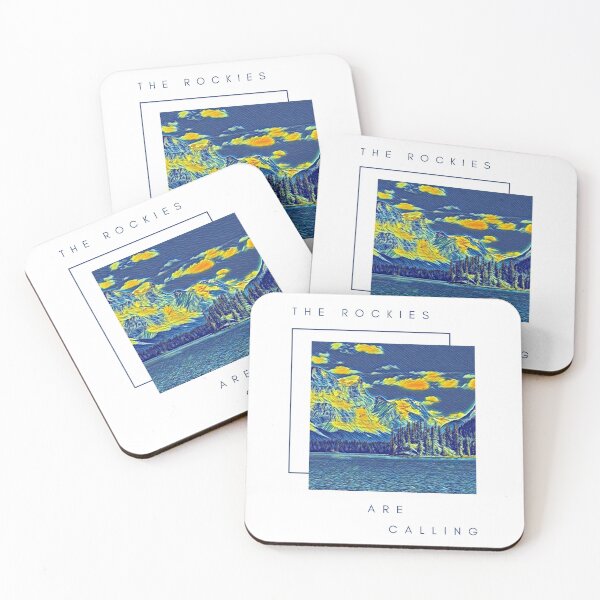 Item preview, The Rockies are Calling- Jasper National Park designed and sold by Adventure Alberta.