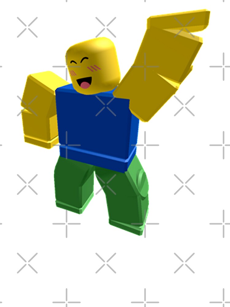 Roblox-noob In A Pouch - Transparent Roblox T Shirt Pocket, HD Png