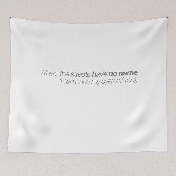 Item preview, Where the streets... designed and sold by Periodic Table of Synthpop.