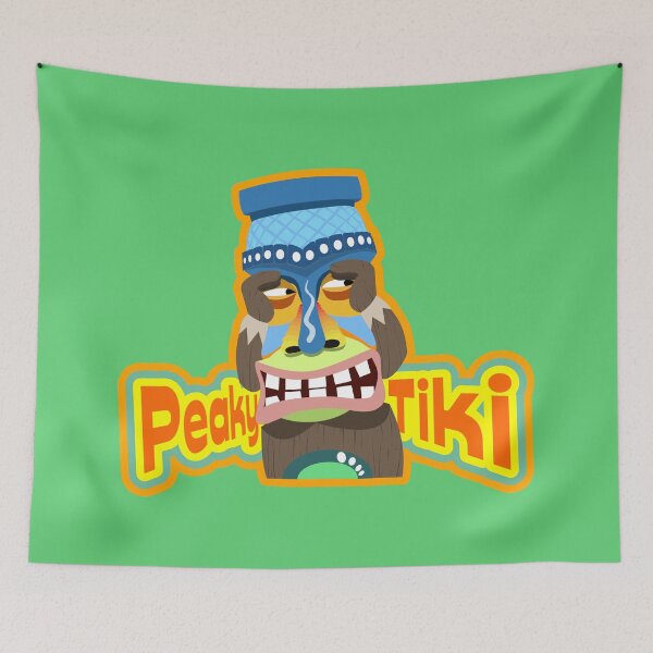 Item preview, Peaky Tiki designed and sold by WedFanBlog.