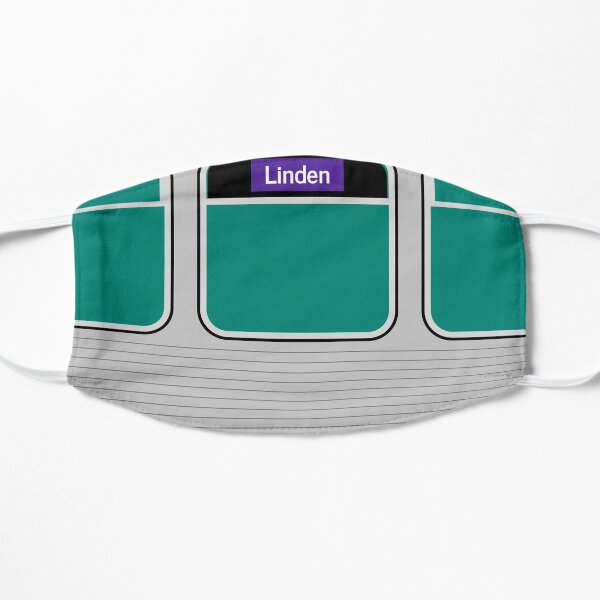 Purple to Linden Flat Mask