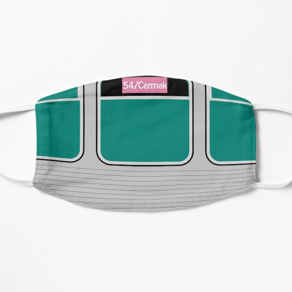Pink to 54/Cermak Flat Mask