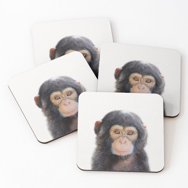 Item preview, Baby Monkey, Baby Animals Art Print by Synplus designed and sold by synplus.