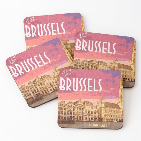 Artikelvorschau, Vintage suchen Grand Place Brüssel entworfen und verkauft von Firandi.