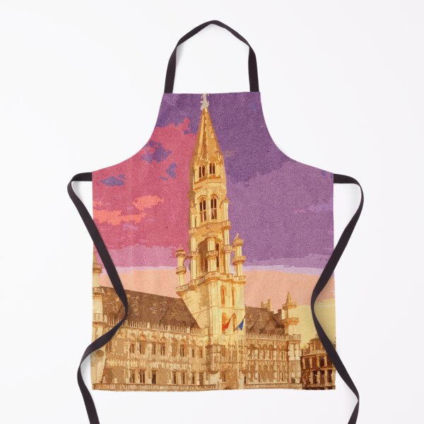 Item preview, Vintage Looking Grand Place Brussels designed and sold by Firandi.