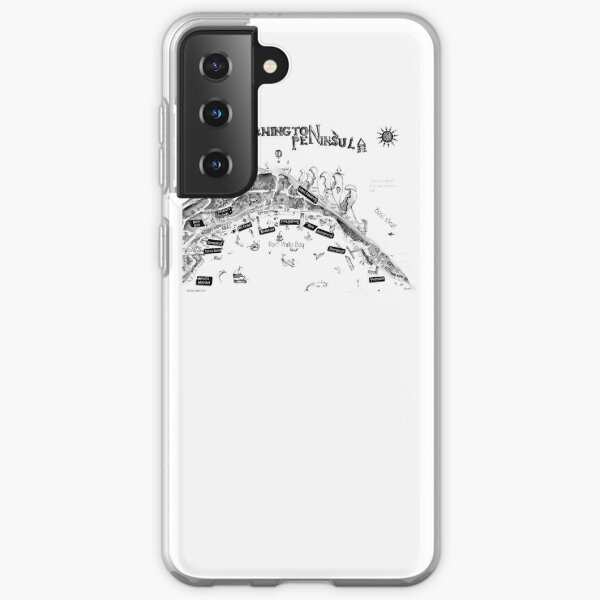 Mornington Peninsula map Samsung Galaxy Soft Case