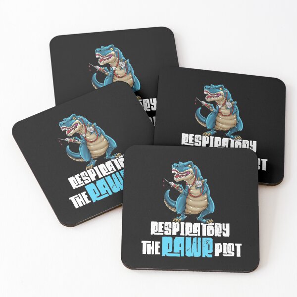 Item preview, Funny Respiratory Therapist T-Rex Dinosaur designed and sold by Meliafroggy.