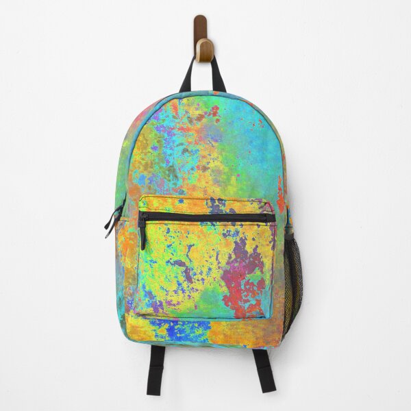 Item preview, At Dawnlight - Digital Abstract Splatter Painting Gold, Blue, Orange, Red designed and sold by artandsoul38.