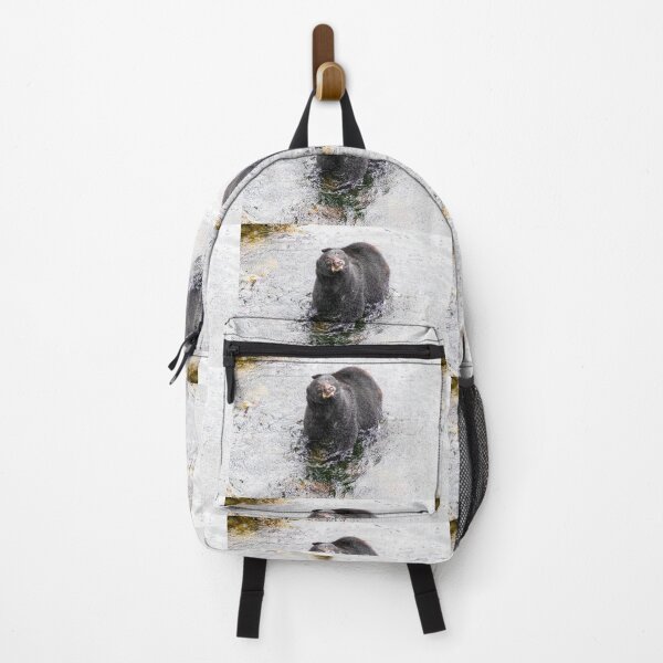 Item preview, Wet Black Bear Shaking off water designed and sold by SafariByMarisa.