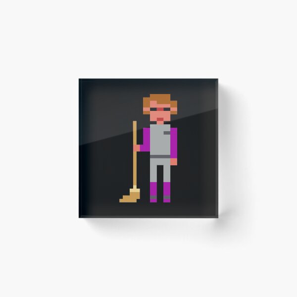 Item preview, Space Quest Roger Wilco: Space Janitor with golden mop designed and sold by muskitt.
