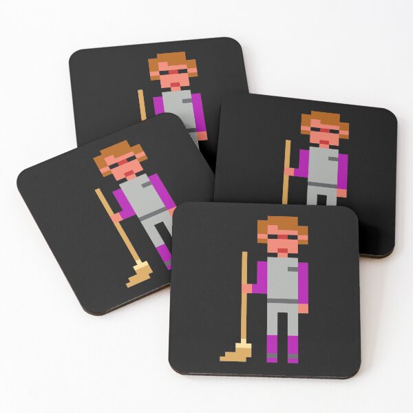 Item preview, Space Quest Roger Wilco: Space Janitor with golden mop designed and sold by muskitt.