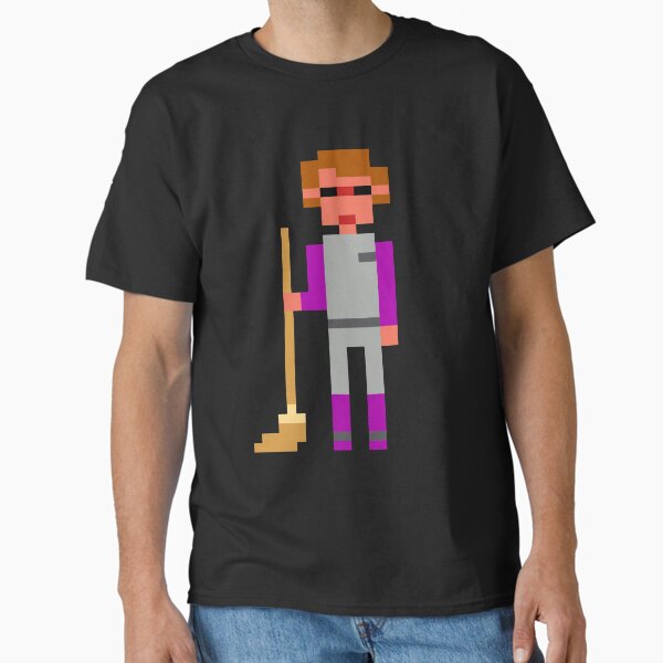 Item preview, Space Quest Roger Wilco: Space Janitor with golden mop designed and sold by muskitt.