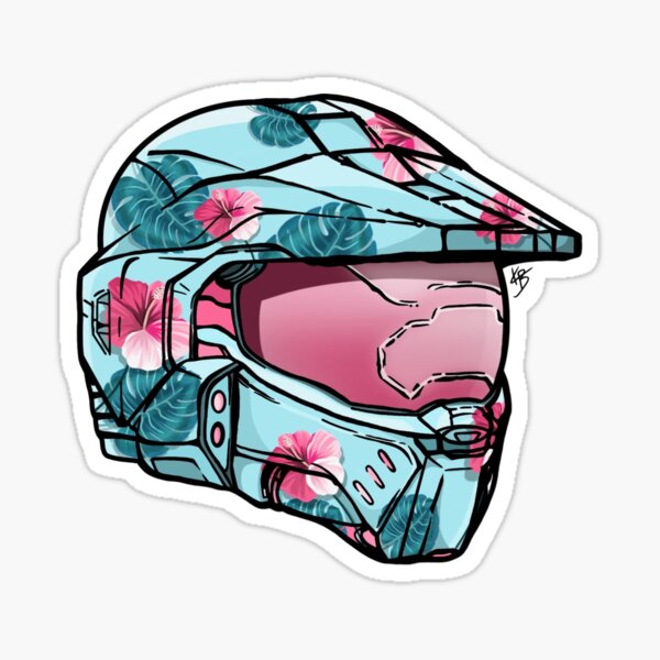 Halo Hawaii Sticker