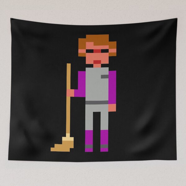 Item preview, Space Quest Roger Wilco: Space Janitor with golden mop designed and sold by muskitt.