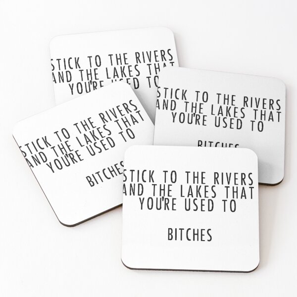 Item preview, Stick To The Rivers And The Lakes That You're Used To Bitches - The Umbrella Academy designed and sold by SedgeWren.