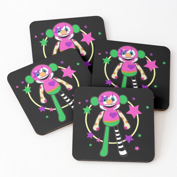 Item preview, Clown Monkey Stripes designed and sold by Stacey Jean.