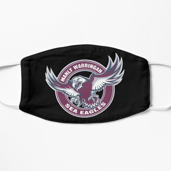 Sea Eagles-manly warringah Flat Mask
