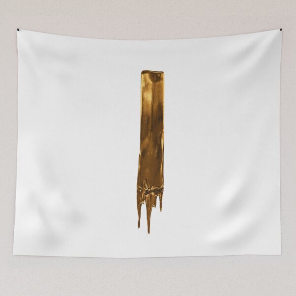 Item preview, Gold Drip Alphabet Letter I designed and sold by MPowerTeez.
