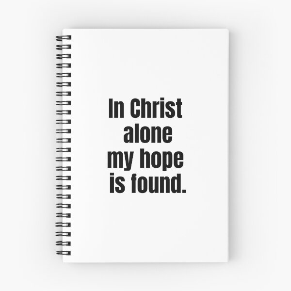 Item preview, In Christ alone my hope is found - Religious Quote designed and sold by KarolinaPaz.