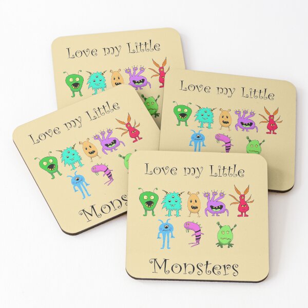 Item preview, Little Critters, Love My Monsters designed and sold by NancyMerkle.