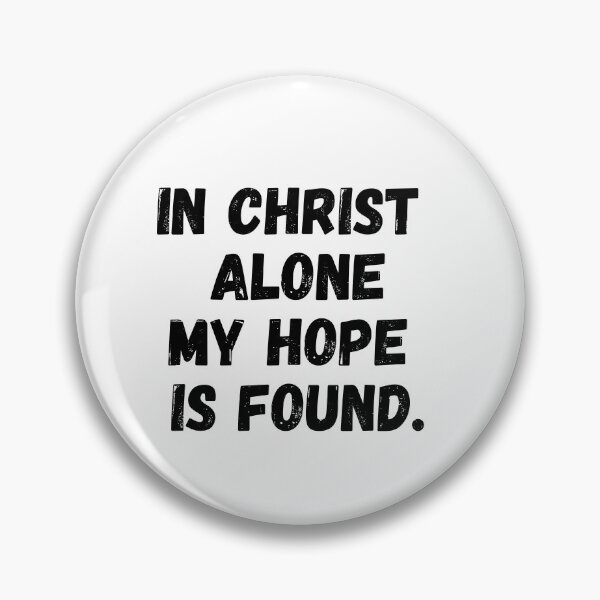 Item preview, In Christ alone my hope is found - Black designed and sold by KarolinaPaz.