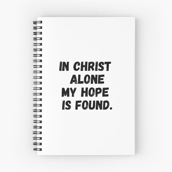 Item preview, In Christ alone my hope is found - Black designed and sold by KarolinaPaz.