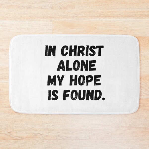 Item preview, In Christ alone my hope is found - Black designed and sold by KarolinaPaz.