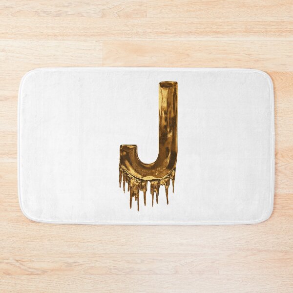 Item preview, Gold Drip Alphabet Letter J designed and sold by MPowerTeez.