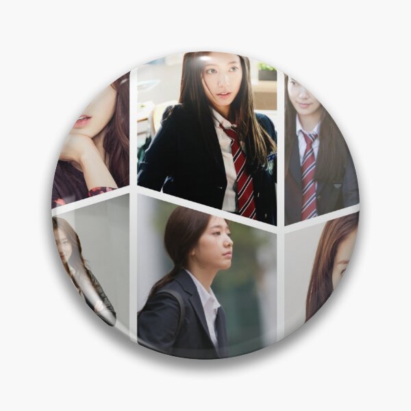 Park Shin Hye Beautiful Collage Pin