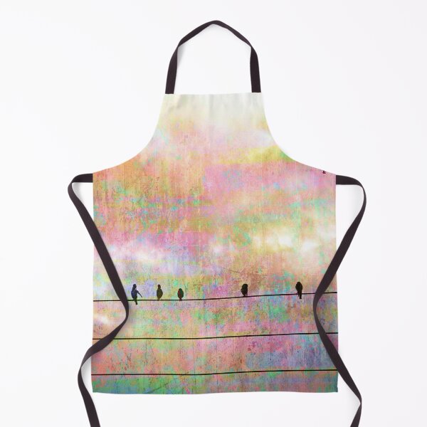 Item preview, The Quickening, Abstract Art Birds on Wire designed and sold by Itaya Art.