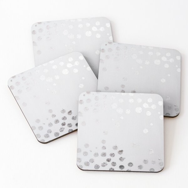 Item preview, silver & white designed and sold by melaniab-art.