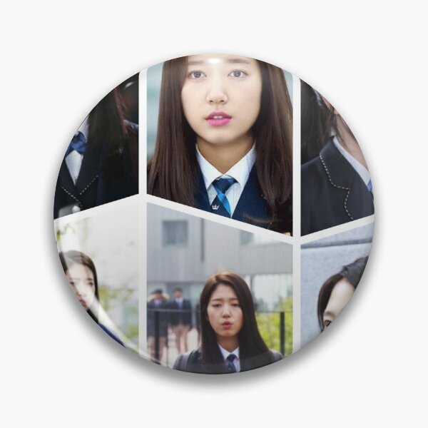 Park Shin Hye Beautiful Collage Pin