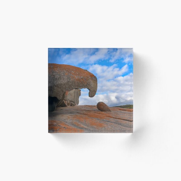Remarkable Rocks, Kangaroo Island Acrylic Block
