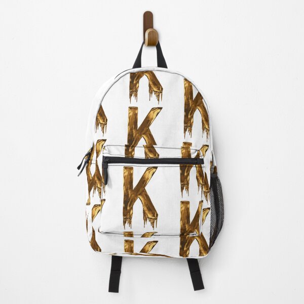 Item preview, Gold Drip Alphabet Letter K designed and sold by MPowerTeez.