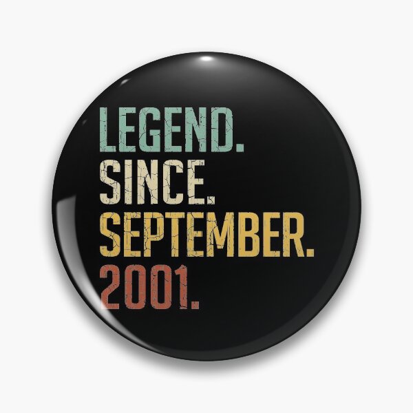 Item preview, Legend Since September 2001 19th Birthday Gift 19 Years Old Vintage September 2001 designed and sold by Takatv.