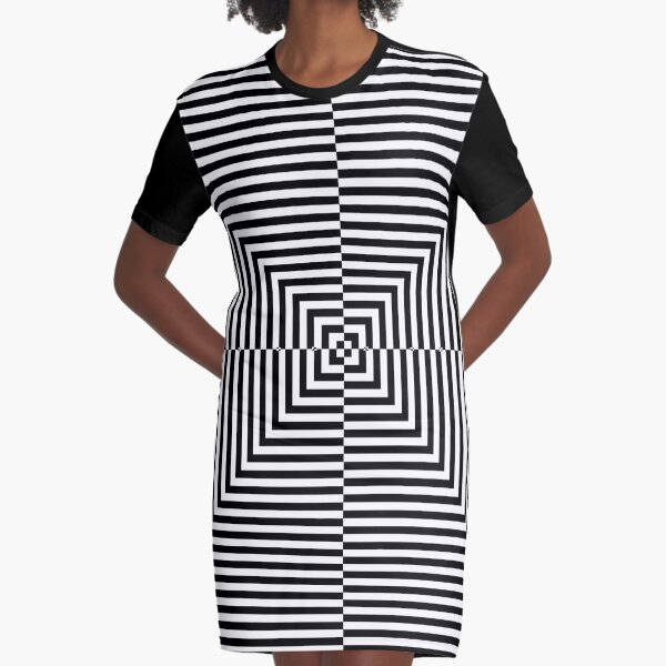 Illusion Graphic T-Shirt Dress