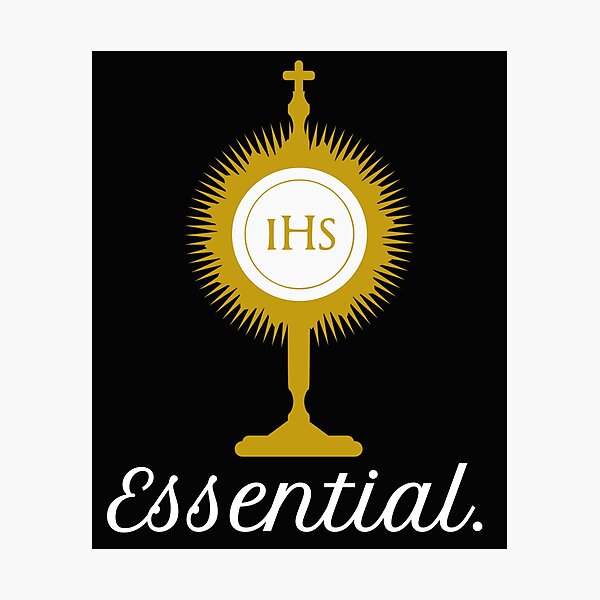 Item preview, Essential. Holy Eucharist In Monstrance designed and sold by lifeofbright.