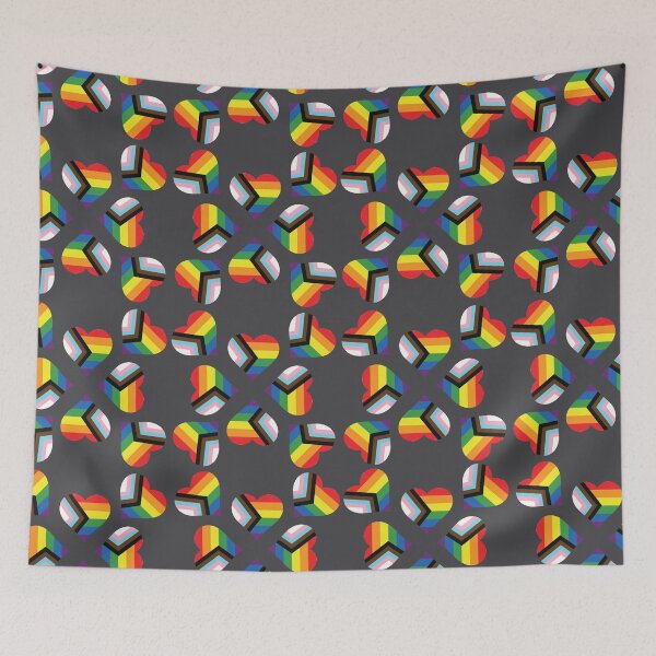 Item preview, Black Trans Pride Hearts designed and sold by Rena Chambers-Heesaker.