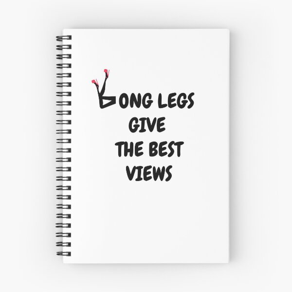 Item preview, Long legs give the best views black font designed and sold by TallOne-apparel.
