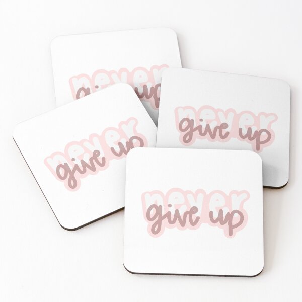 Item preview, Never Give Up designed and sold by alladoodle.