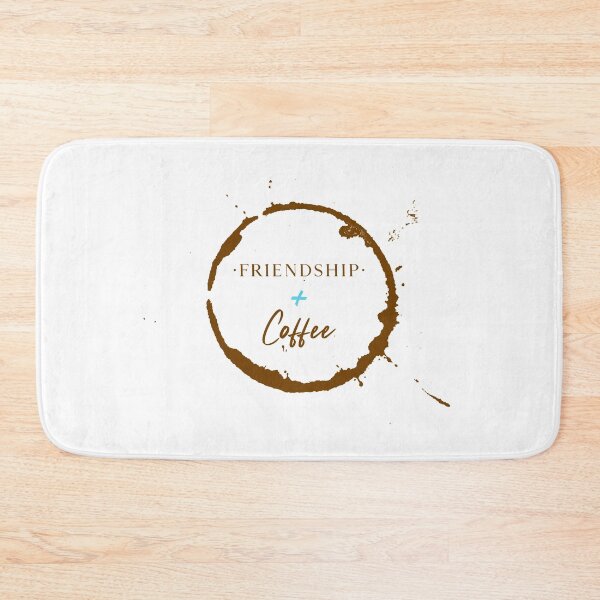 Item preview, Friendship + Coffee, Coffee Stain Design designed and sold by NebulaDesigns86.