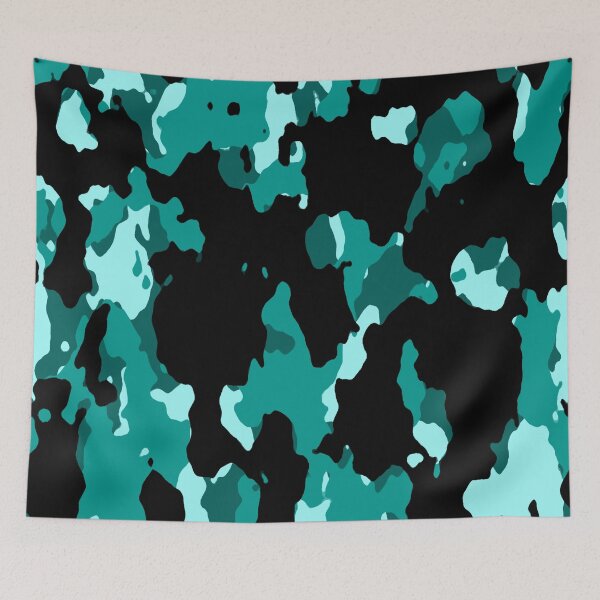 Item preview, Turquoise camo designed and sold by MLD112.