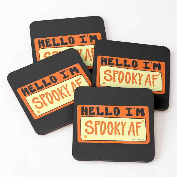 Item preview, Spooky AF designed and sold by doodlebymeg.