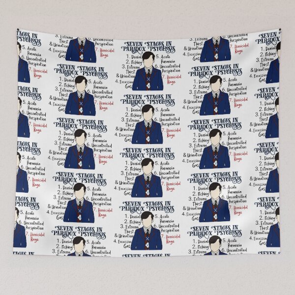 Item preview, Five Hargreeves (Umbrella Acad) - 7 Stages of Paradox Psychosis designed and sold by yoonminkook.