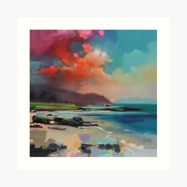 Rum From South Uist Art Print