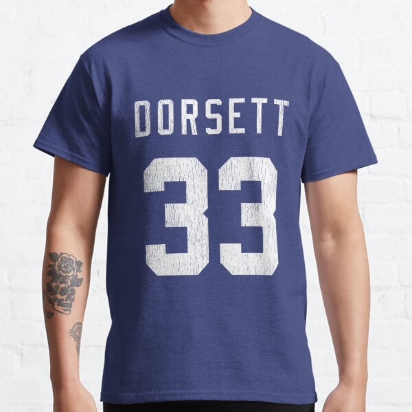 Tony Dorsett Dallas Cowboys Men's by Name & Number Logo T-Shirt - Ash