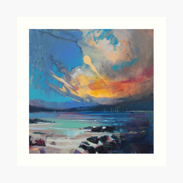 Blustery Sky Kunstdruck