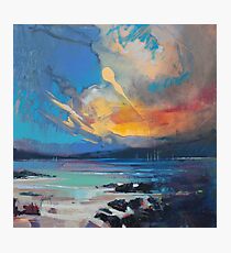 Blustery Sky Photographic Print